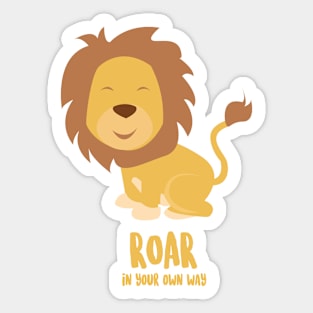 Lion Sticker